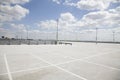 Empty parking lot Royalty Free Stock Photo