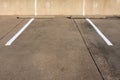 Empty Parking Space Royalty Free Stock Photo