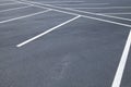 Empty parking spaces Royalty Free Stock Photo