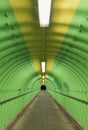 Empty pedestrian tunnel