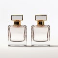 Empty Perfume Bottles Mockup - Hyper-realistic Uhd Image