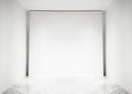 Empty Photo Studio White Space Indoor Background Royalty Free Stock Photo