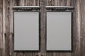 Empty picture frame 3d rendering