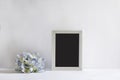 Empty picture frame Royalty Free Stock Photo