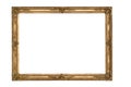 Empty picture frame isolated Clipping Path Royalty Free Stock Photo