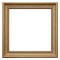 Empty picture frame Royalty Free Stock Photo