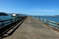 Empty pier near Fort Mason in San Francisco