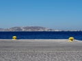 Empty Pier in Port of Mykonos, Greece