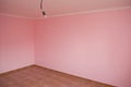 Empty pink room Royalty Free Stock Photo