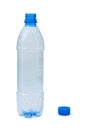 Empty plastic bottle