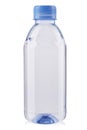 Empty plastic bottle isolated