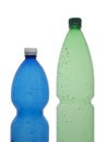 Empty plastic bottles Royalty Free Stock Photo