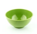 Empty plastic bowl