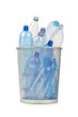 Empty plastic water bottles Royalty Free Stock Photo