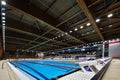 Empty pool at Dinamo in Romanian International Championship Swimming