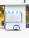empty pushcart for selling Royalty Free Stock Photo