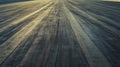 Empty Race Track Asphalt Road Race Track Background A race track with a white line in the middle the surface of the road is Royalty Free Stock Photo