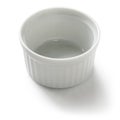 Empty ramekin