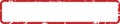 Empty rectangular frame featuring a red grunge border, exuding a vintage and retro style, perfect for a variety of