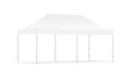 Empty rectangular outdoor canopy tent mock up - half side view