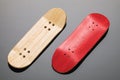 Empty red board for fingerboard Royalty Free Stock Photo