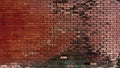 Empty red brick wall texture. Pattern background Royalty Free Stock Photo