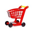 Red cart Royalty Free Stock Photo