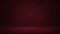 Empty Red Studio Room Background with Spotlight Gradient for Product Royalty Free Stock Photo