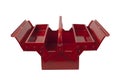 Empty Red Toolbox