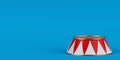 Empty Ringmasters Podium, Circus Stage. 3d Rendering Royalty Free Stock Photo
