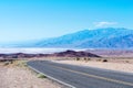 Road in Death Valley National Park, USA Royalty Free Stock Photo