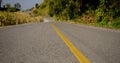 Empty Road with forest side Royalty Free Stock Photo