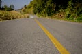 Empty road with slight motion blur Royalty Free Stock Photo