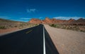 Empty Road Valley of Fire Highway