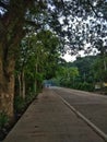 Empty roads in El Nido during lockdown.