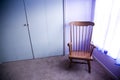 Empty rocking chair Royalty Free Stock Photo