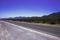 Empty romantic road