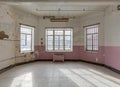 Empty room inside Trans-Allegheny Lunatic Asylum Royalty Free Stock Photo