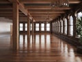 Empty room interior of a residence or office space Royalty Free Stock Photo