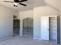 Empty room of new house second floor under construction Royalty Free Stock Photo