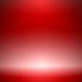 Empty room studio abstract background with red color