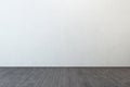 Empty room with white wall Royalty Free Stock Photo