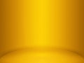 Empty room yellow background used for product display, banner, template