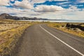 Empty route to Grindavik - Iceland