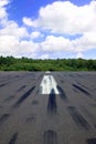 Empty runway Royalty Free Stock Photo