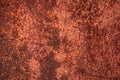 Empty rusty corrosion and oxidized background. Grunge rusted metal texture Royalty Free Stock Photo