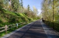 Empty Sammamish lake trail