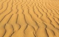 Empty sand dunes texture Royalty Free Stock Photo