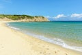 Empty sandy beach