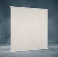 Empty screen for projector Royalty Free Stock Photo